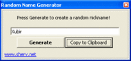 Random MSN Names screenshot